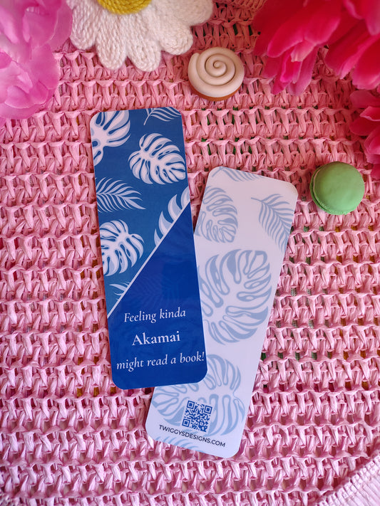 Hawaiian Akamai Bookmark
