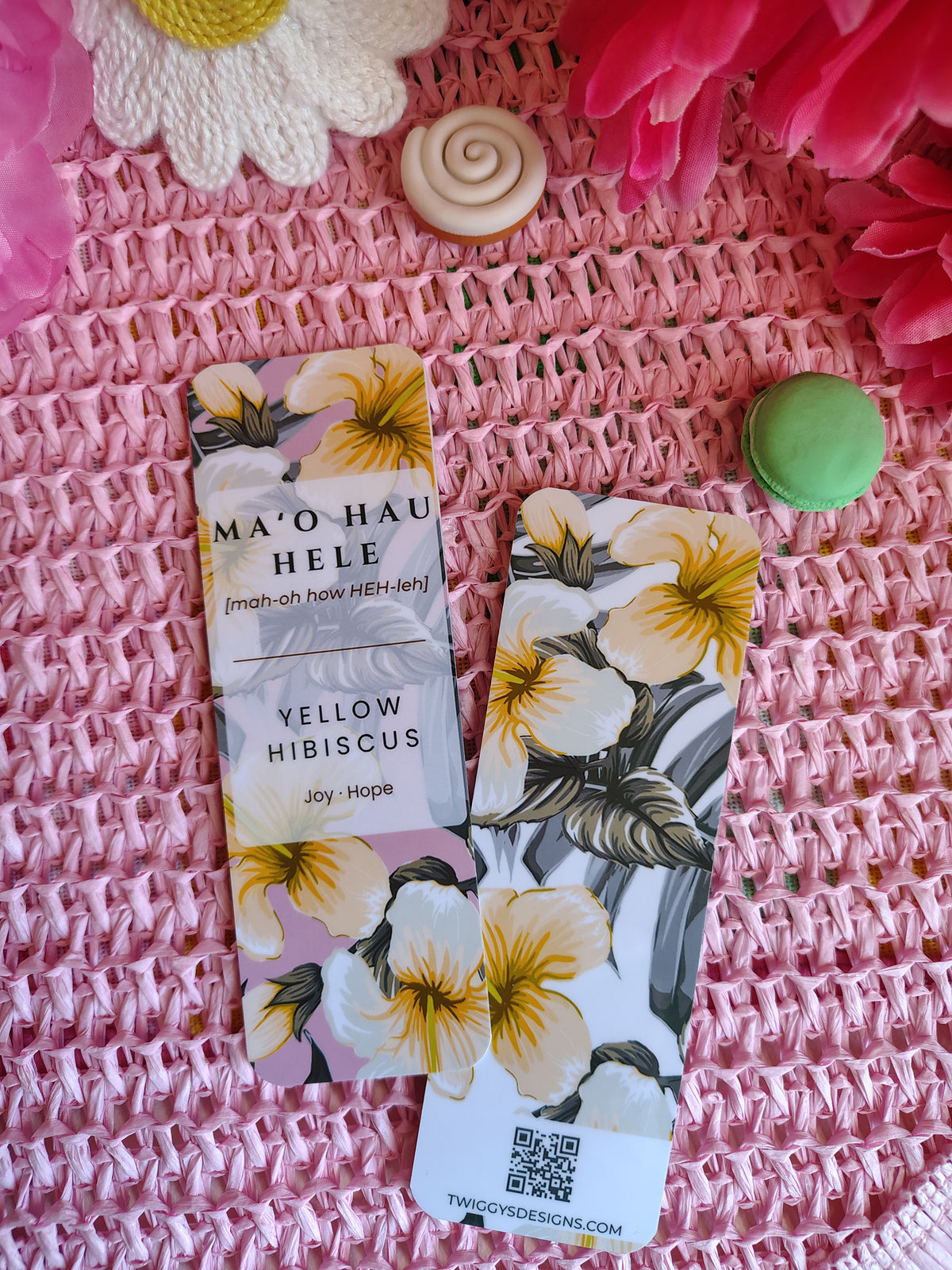 Hawaiian Floral Bookmark Bundle