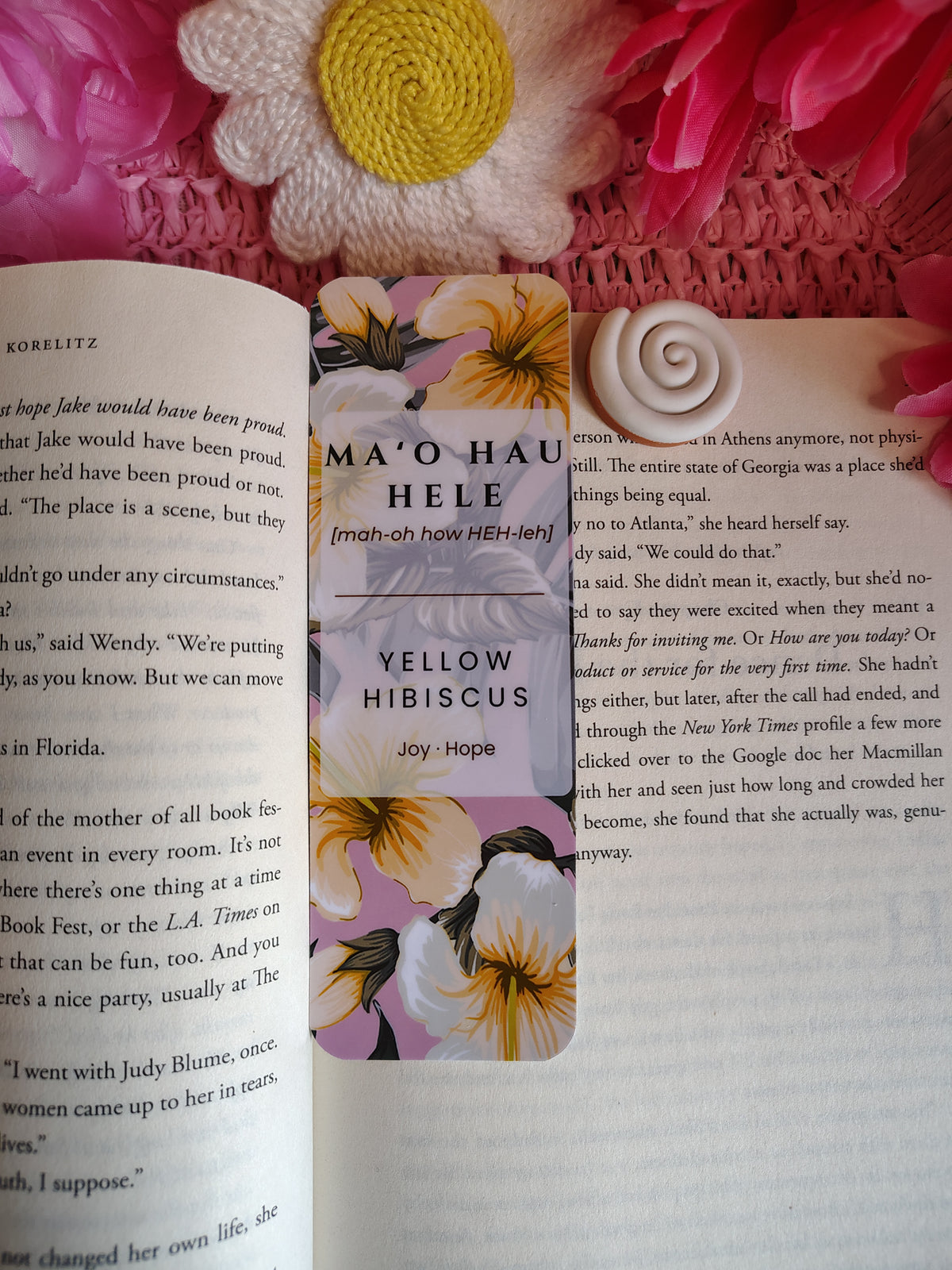 Hawaiian Floral Bookmark Bundle