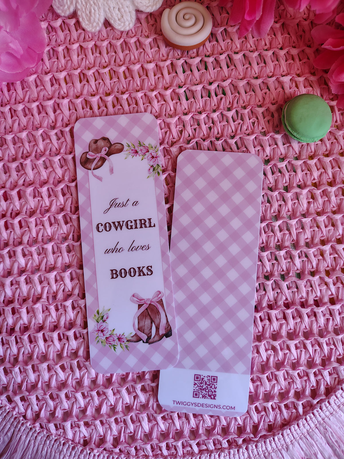 Just a Cowgirl Who Loves Books Bookmark