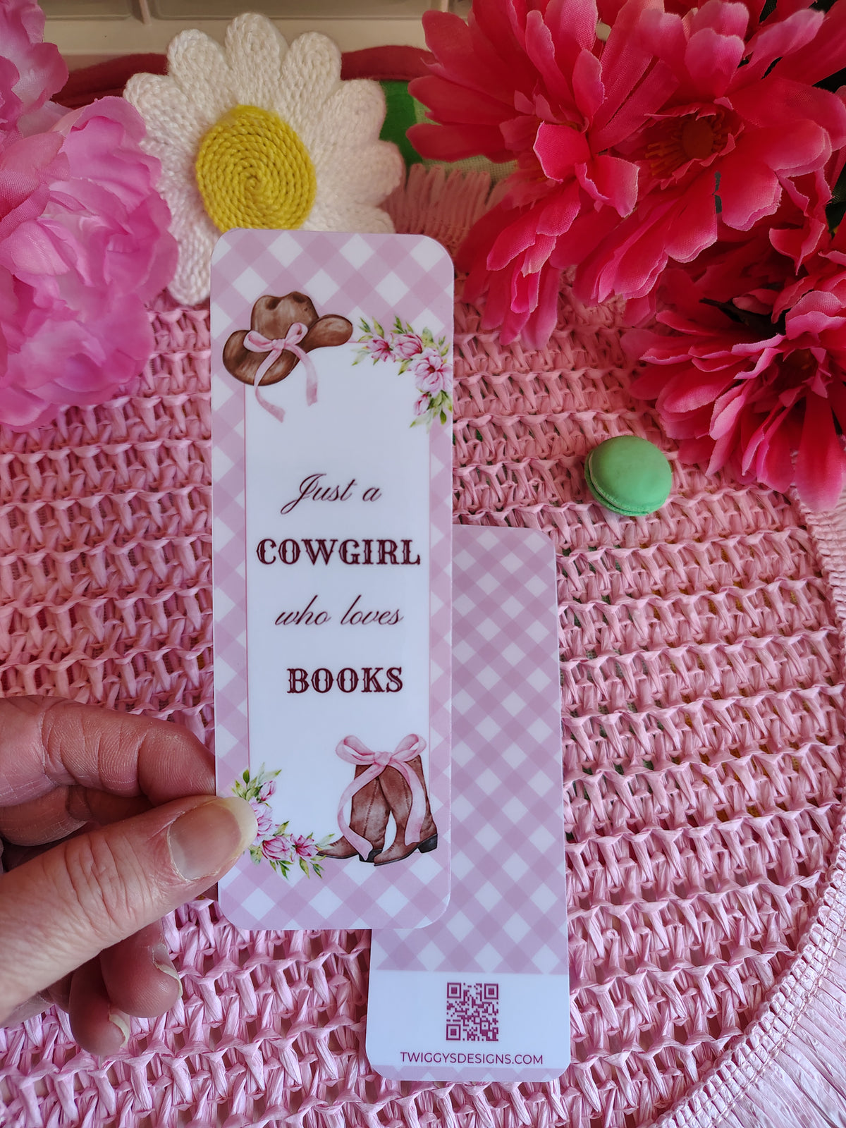 Just a Cowgirl Who Loves Books Bookmark