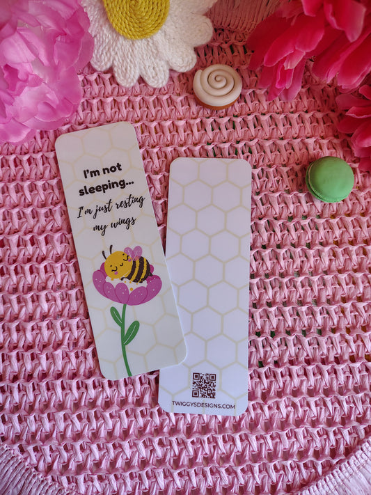 Resting My Wings Bee Bookmark