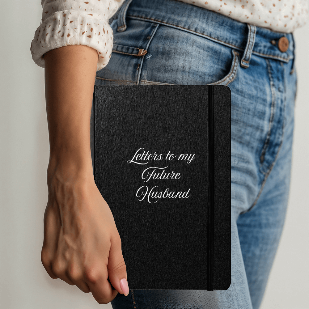 Letters to My Future Husband Journal: A Heartfelt Journal for Your Love Story (white lettering)